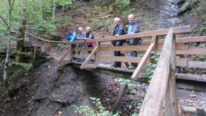 Vereinsausflug 2015 Partnachklamm_Brücke