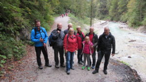 Vereinsausflug 2015 Partnachklamm_Fluss